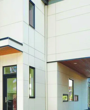 3. Hardie Panel – Arctic White smooth finish