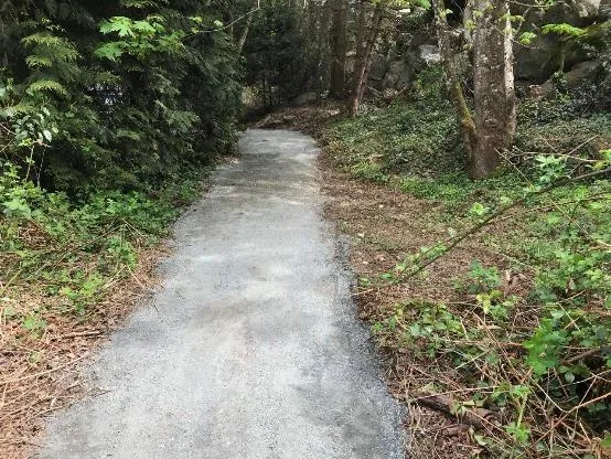 Example of a local trail