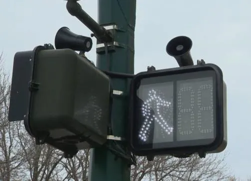 Pedestrians utilizing a Leading Pedestrian Interval