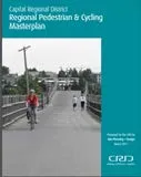 Cover of the CRD Regional Pedestrian & Cycling Masterplan