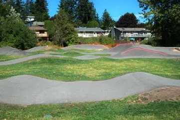 Bike Pump Track, View Royal Park