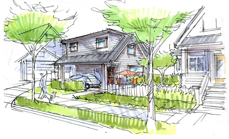 Text box containing the definition and benefits of Infill Development