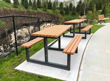 Maglin 720 chairs in a park setting