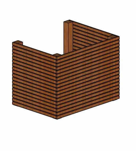 Heat Pump Screen - Isometric View Diagram