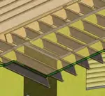 Diagram 101 - foundation wall intersection bar