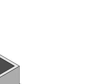 Diagram 104 - step footing showing 2 15M continuous at bottom of footing