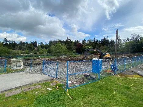 Photo of the development site at 181 Island Hwy