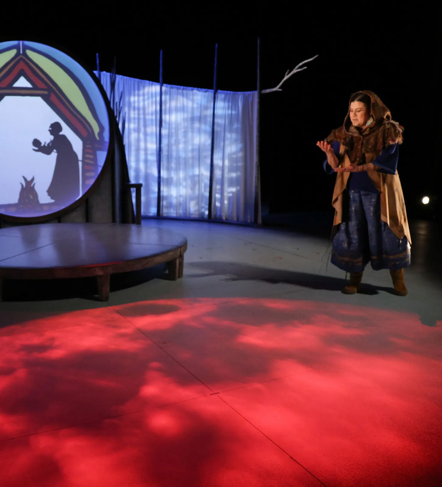 Scene from The Frozen River, Kaleidoscope Theatre for Young People. Photo: Leif Norman