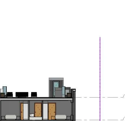 Detailed area breakdown for Unit 006 stairs L2.