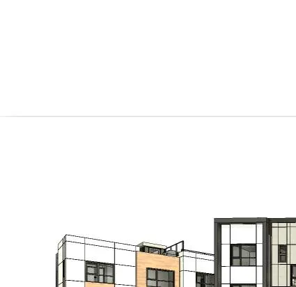 Detail of area calculation for Unit 1 residential space