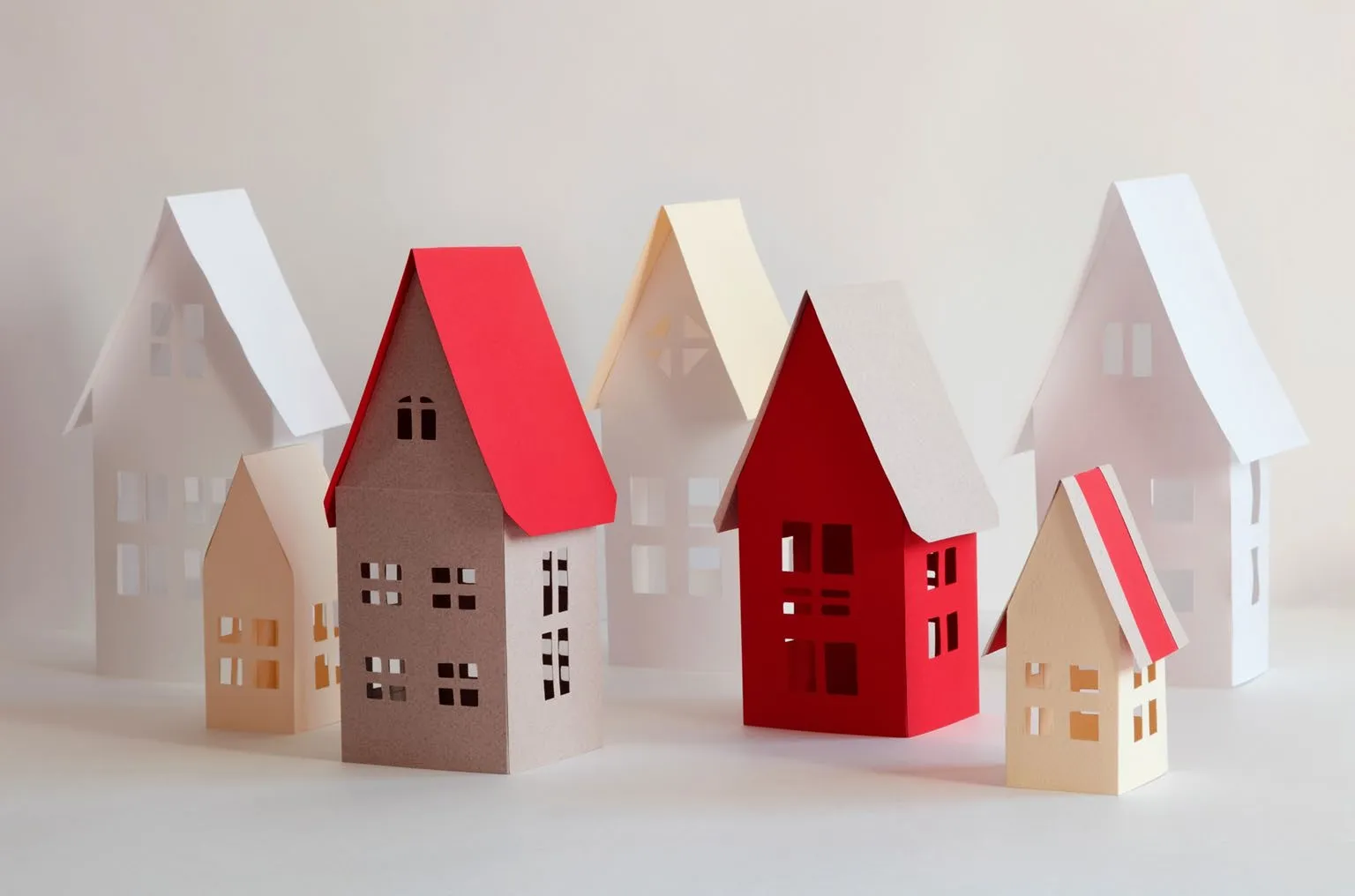 Paper house models