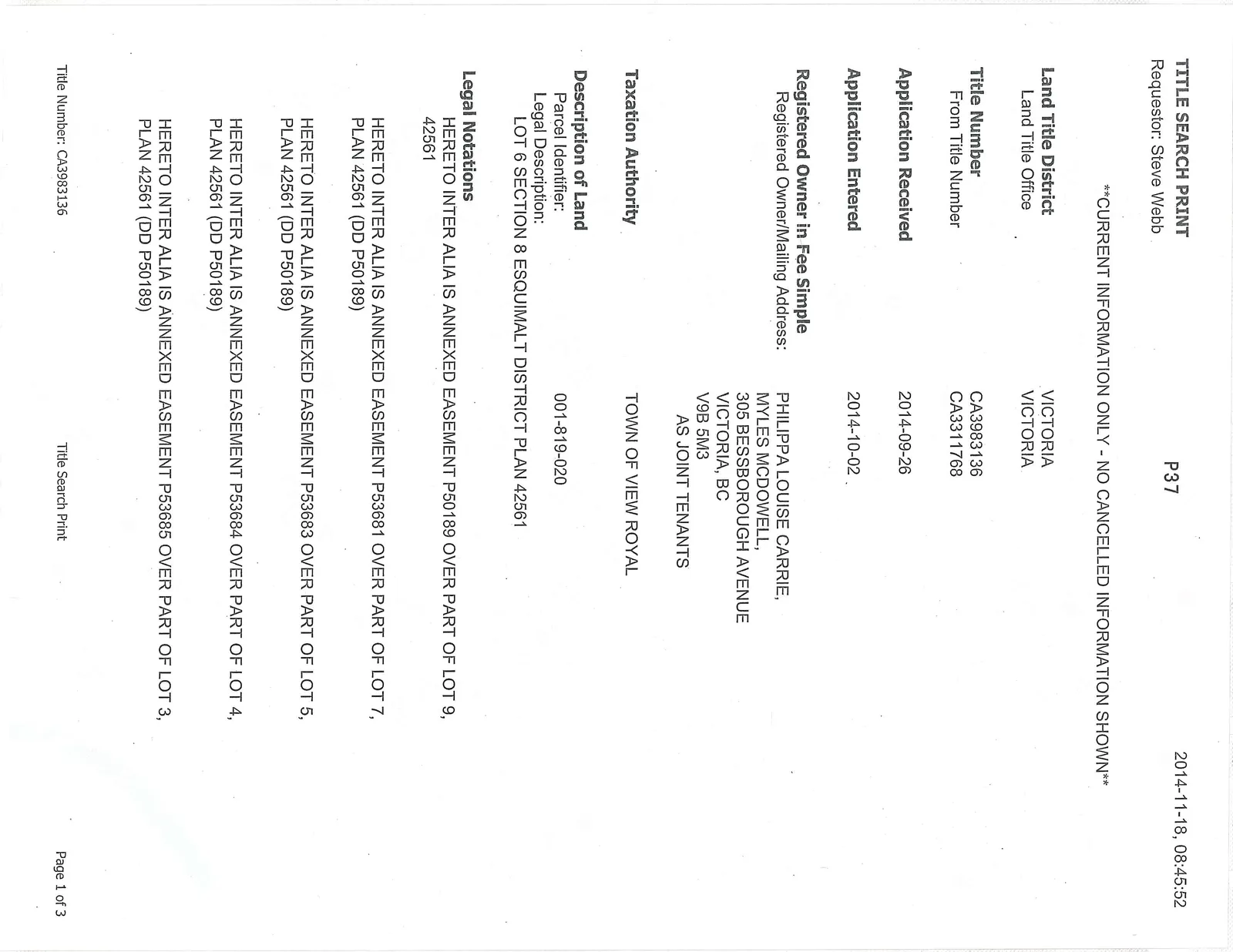 Title Search Print Page 2