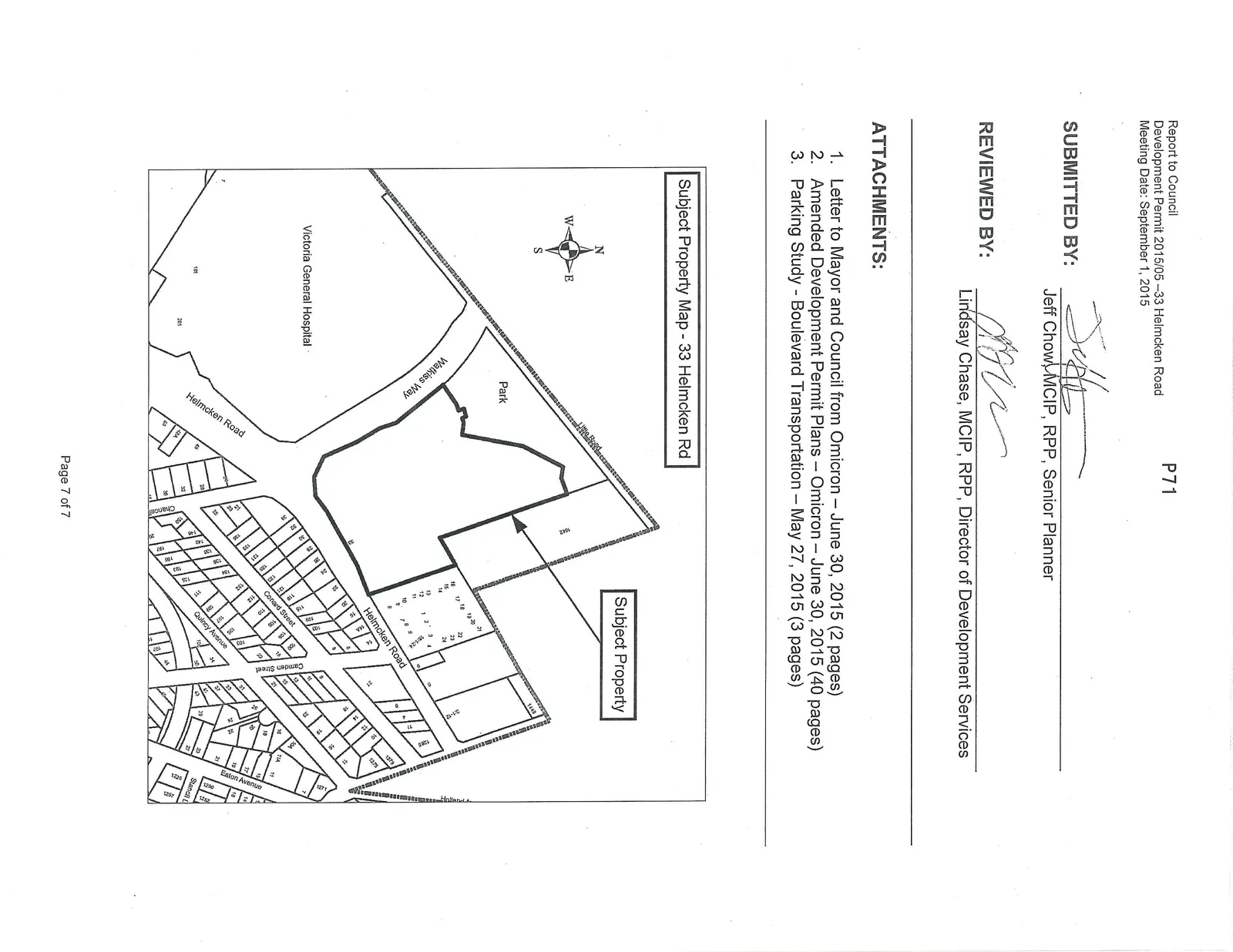 Subject Property Map - 33 Helmcken Rd