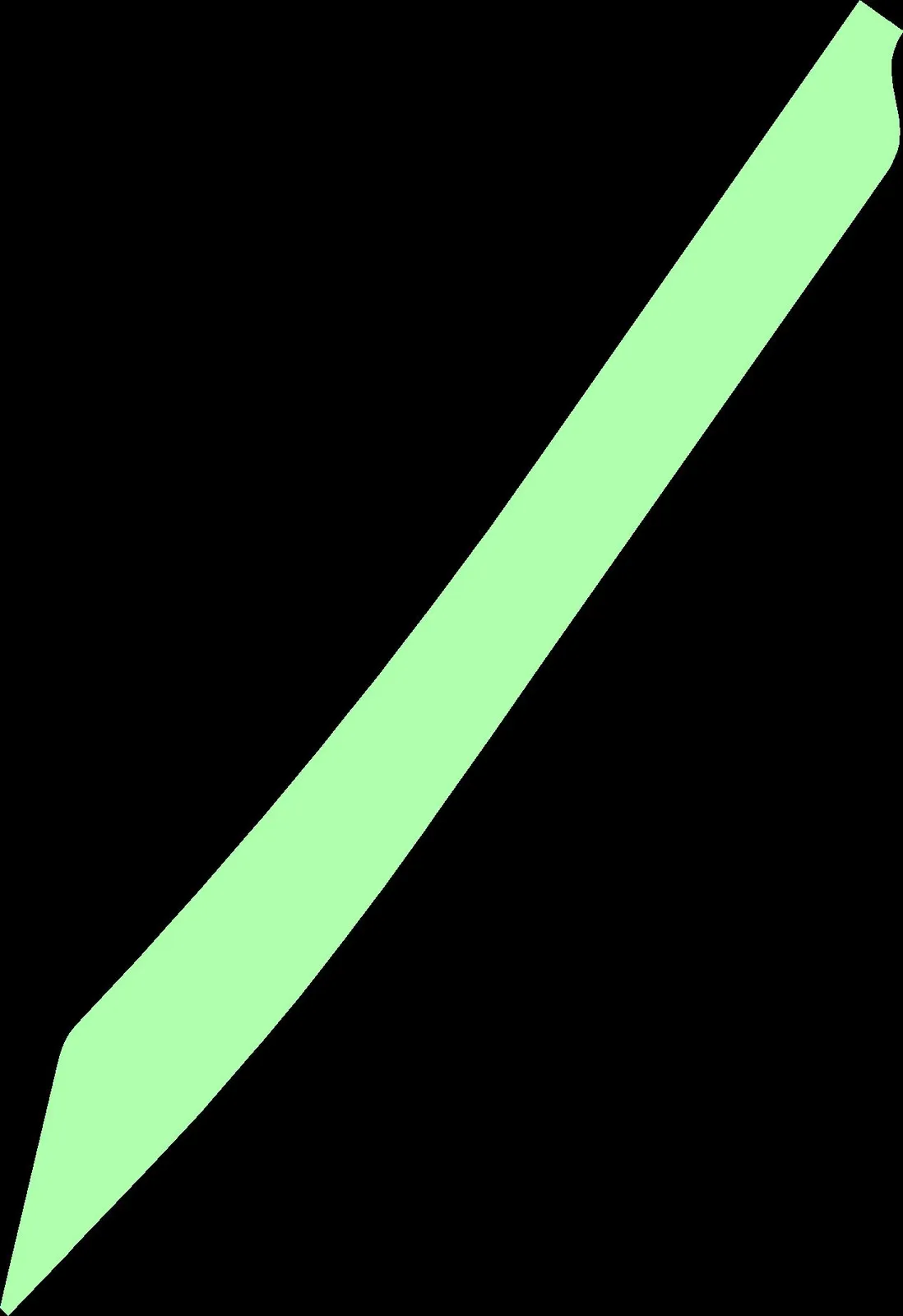 Green map overlay line