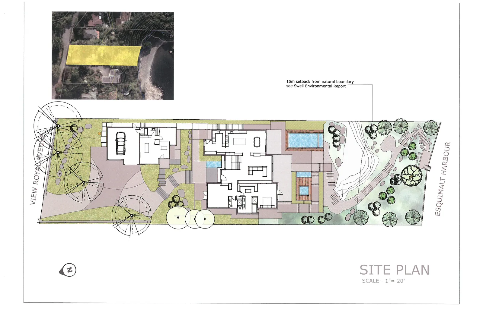 Rendering of South Elevation