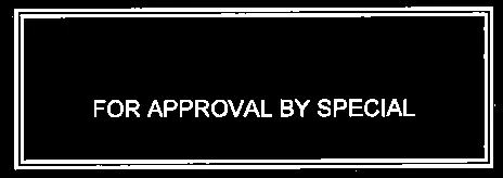 Schedule A - FOR APPROVAL BY SPECIAL RESOLUTION