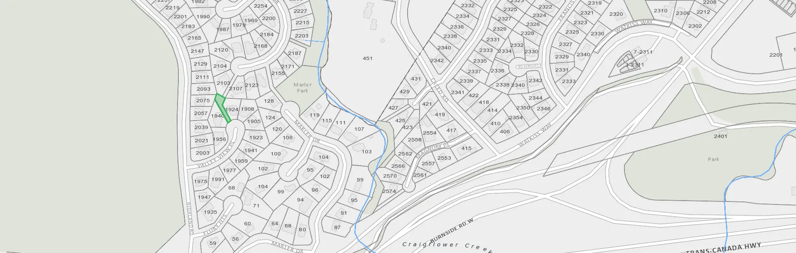 Welland Legacy Park map