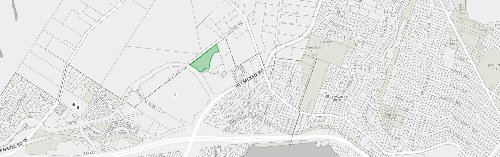 Garry Oak Meadows Park map