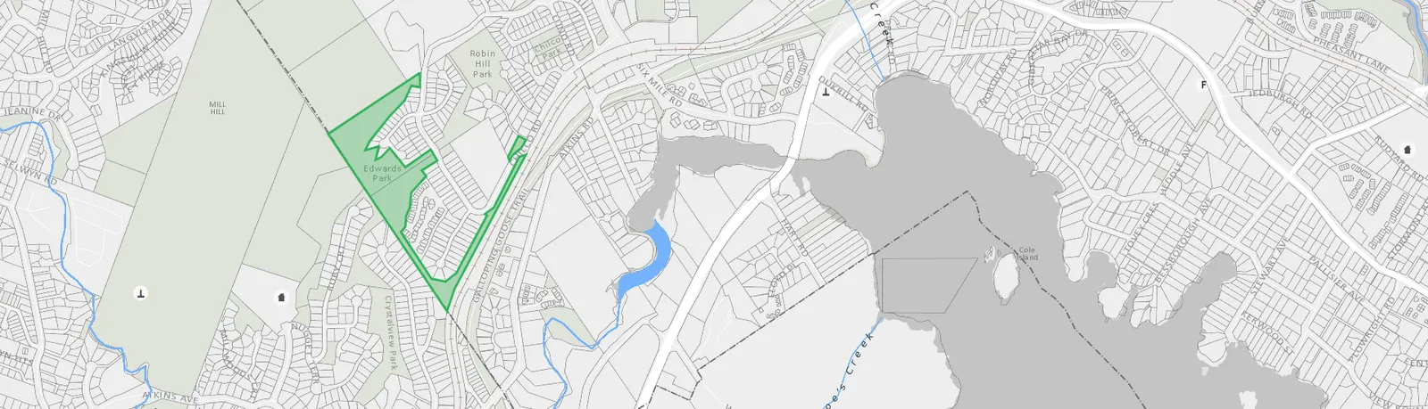 Glenairlie Park map
