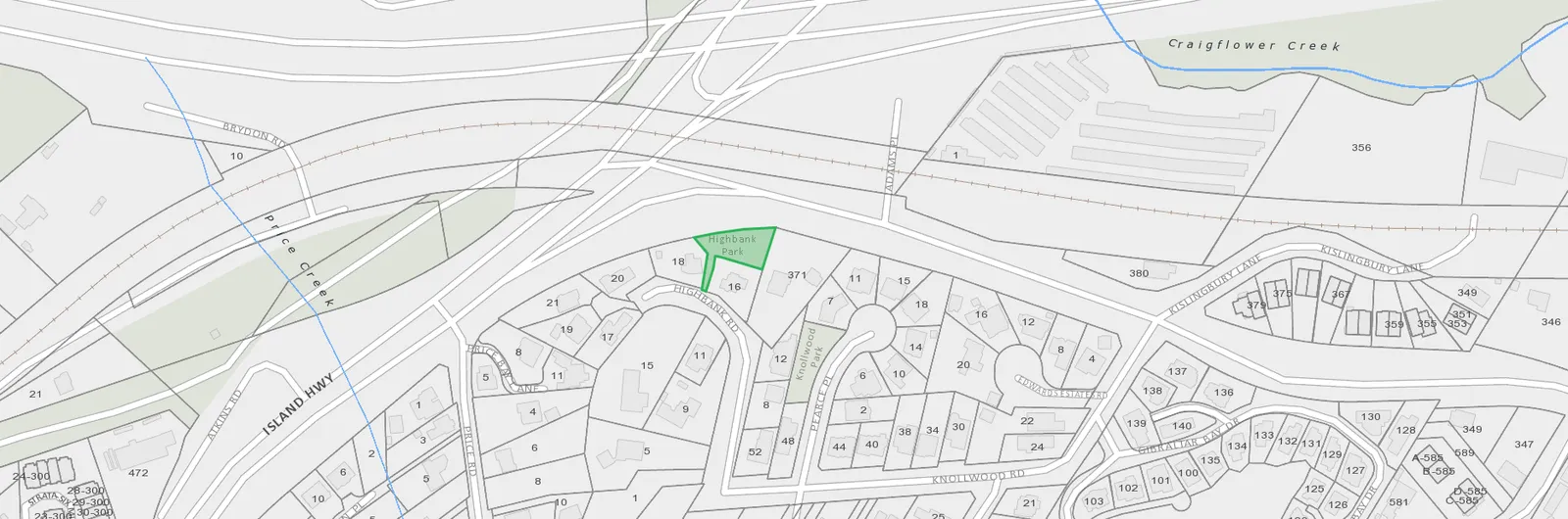 Lime Kiln Park map