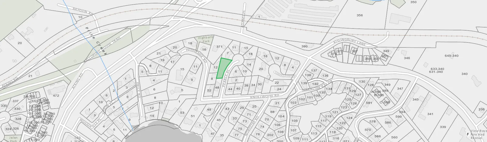 Newstead Park map