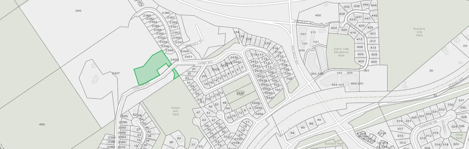 Robin Hill Park map