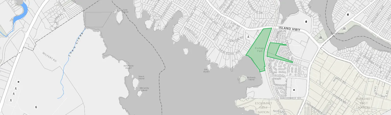 St. Giles Park map