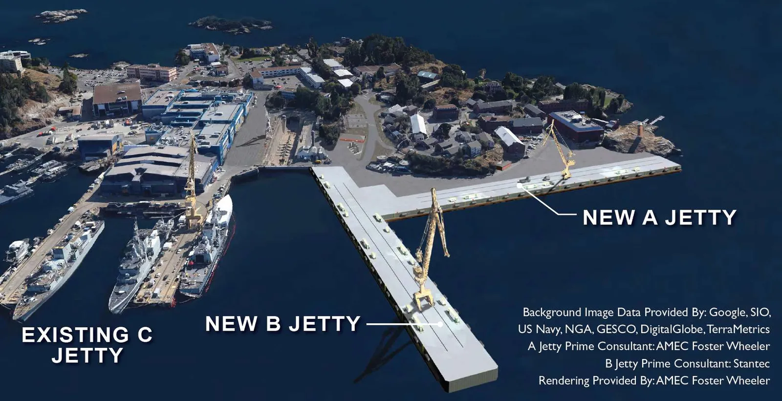 Map showing project location in Constance Cove