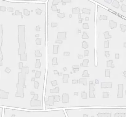 Map detail showing lots 224, 226