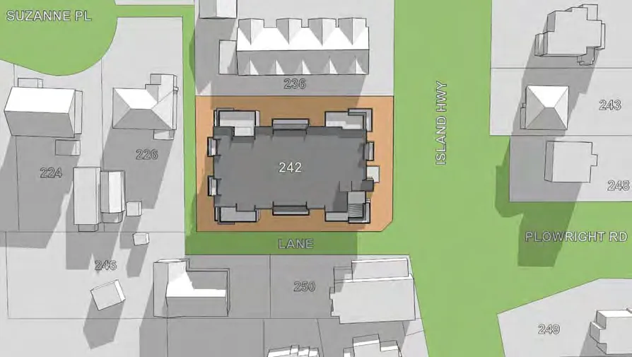 Shadow study diagram for September 22 at 9:00 AM