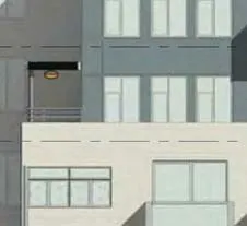Detail of window configuration for Unit 602