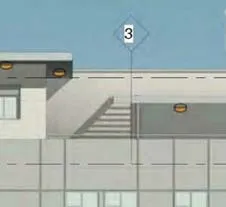 Detail of window removal for layout alignment