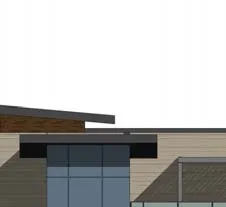 Detail of roofline and flashing