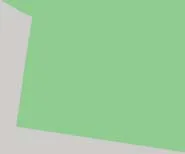 Detail of light green shaded catchment area