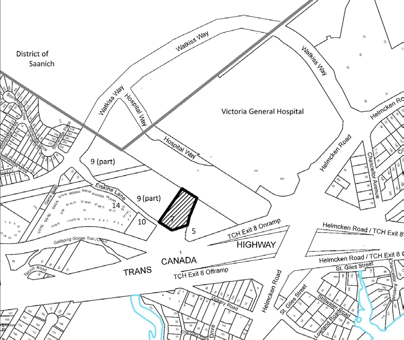Building rendering - View 1 from Erskine Lane at west property line