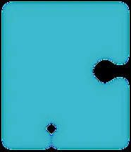 Light blue puzzle piece labeled "Core"