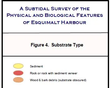 Substrate type map of Limekiln Bay