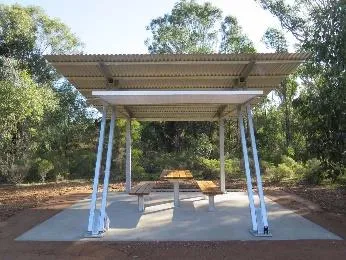 Determining the site furniture aesthetic is an important piece of park planning (Bench)