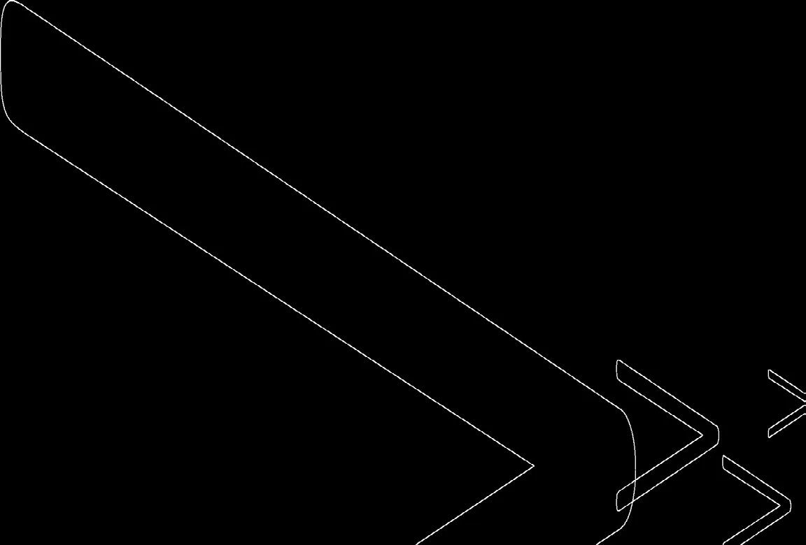 Abstract white line pattern