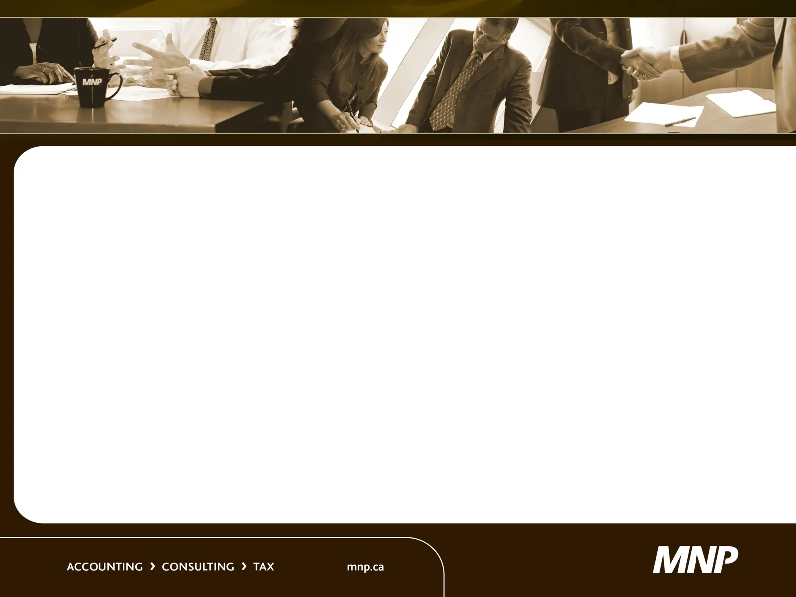 Photo of individuals in a professional business meeting setting