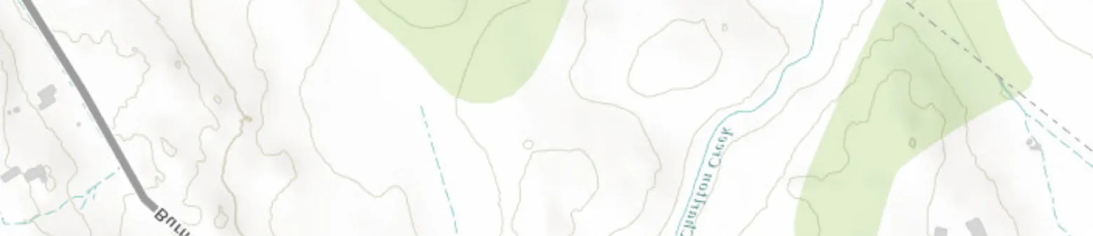 Top-left segment of topographic map