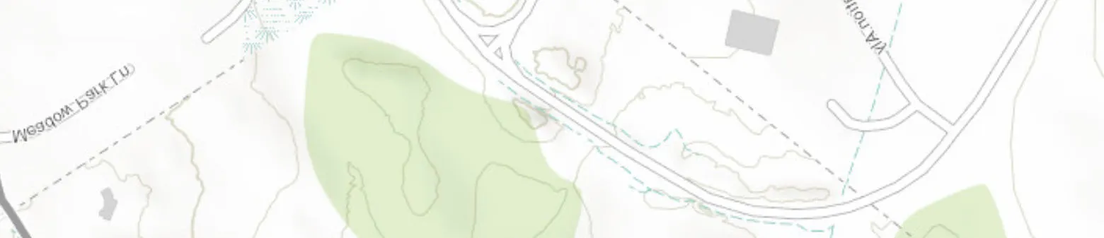 Top-right segment of topographic map