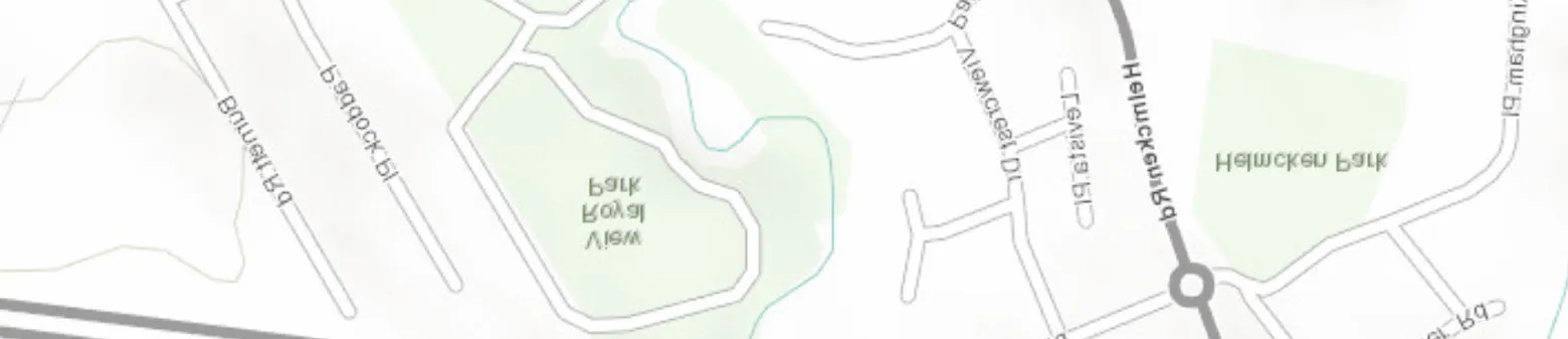 Bottom-right segment of topographic map