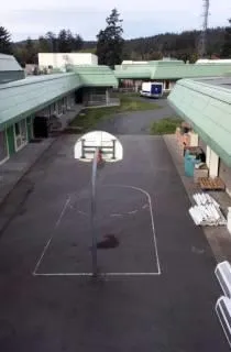 Exterior view of the former youth detention centre