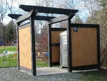 Timber picnic shelter example