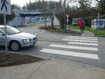Crosswalk at Helmcken & Pheasant Lane