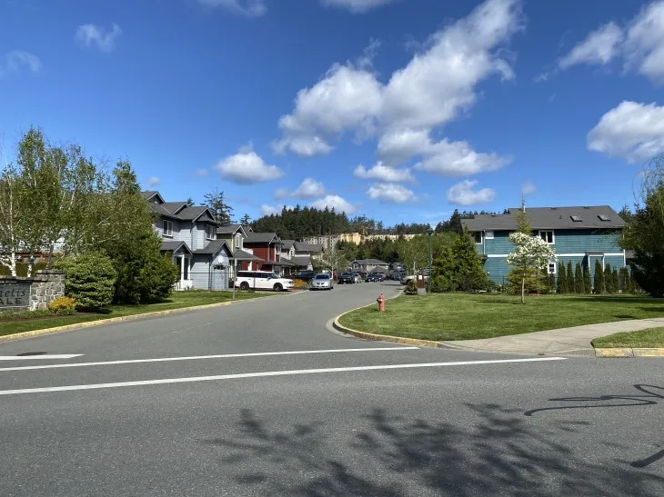Residential street scene