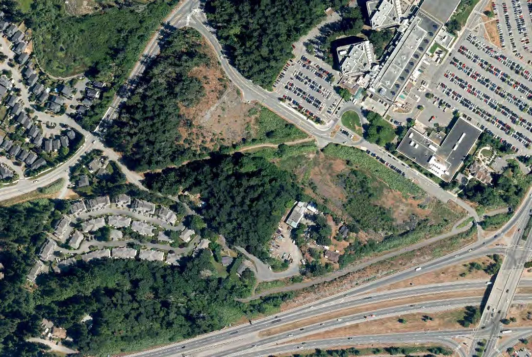 Satellite overview map of the 9 Erskine Lane site and surrounding area