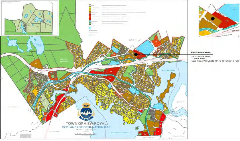 Town of View Royal OCP Land Use Designation Map