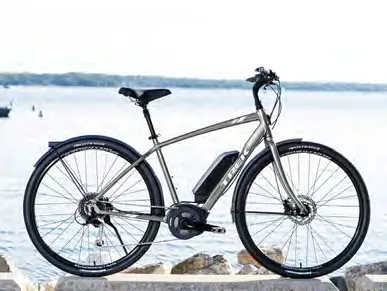 Photo of an electric vehicle for car-sharing TDM strategy